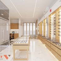 Thiết kế phòng khám mắt bs Hồng + nhà thuốc Hải Anh 